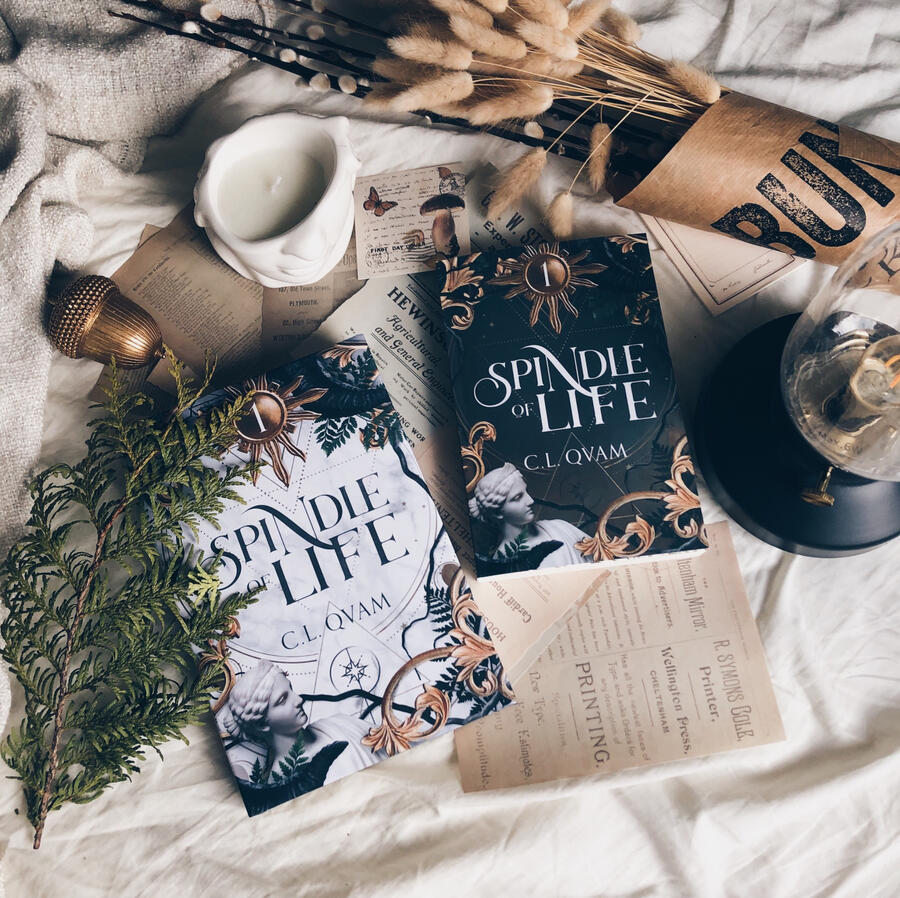 Spindle of Life in hardback and paperback