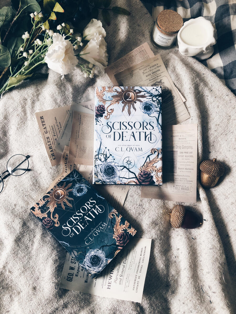 Scissors of Death in Hardback and Paperback