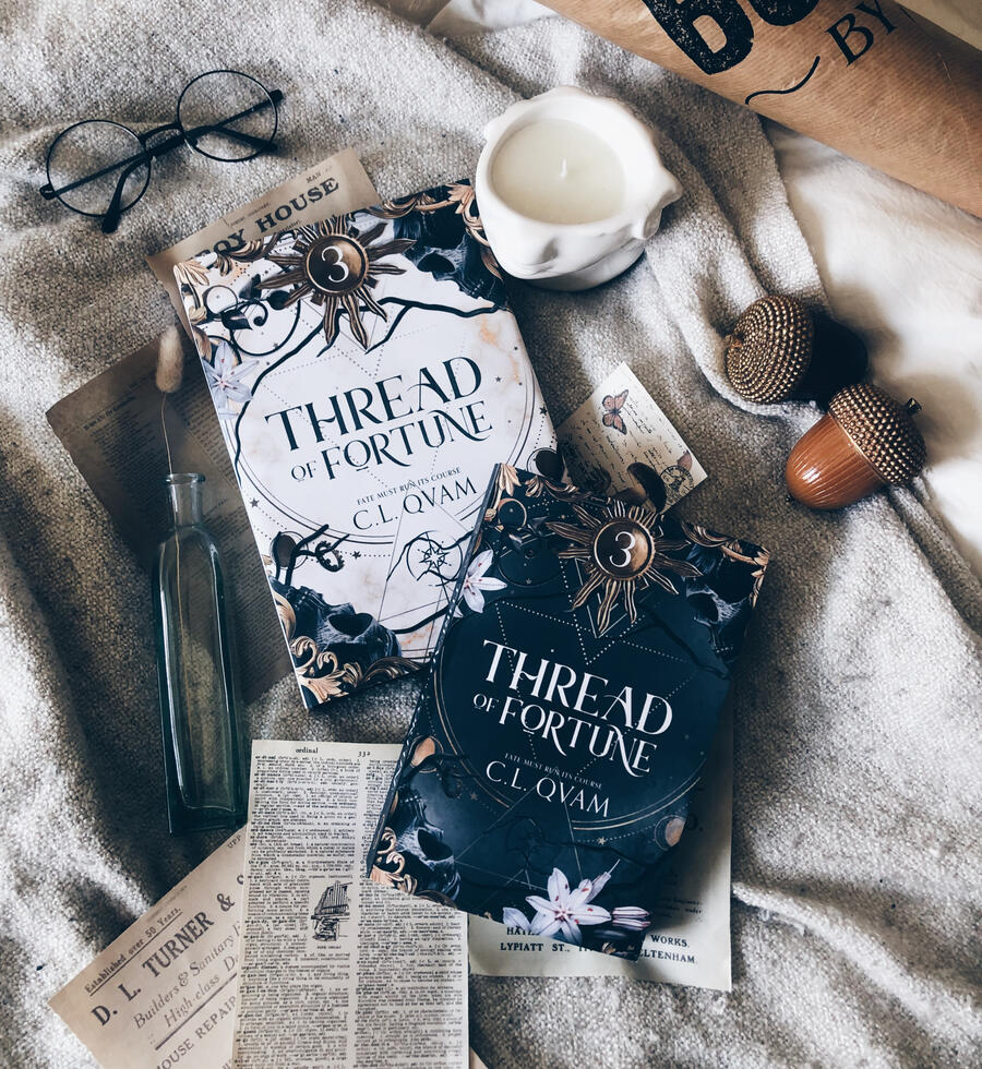 Thread of Fortune in Hardback and Paperback